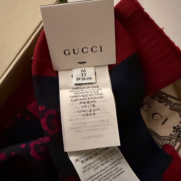 Gucci Red and Men's monogram Socks - Picture 2 of 2